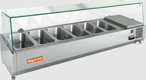 Витрина для ингредиентов HiCold VRTG 1425 1/3