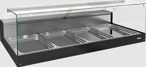 Витрина холодильная HiCold VRS 4 GN