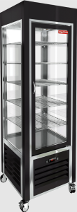 Витрина холодильная HiCold VRC 350 Black FR