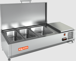 Витрина для ингредиентов HiCold VRTU 1000 1/3