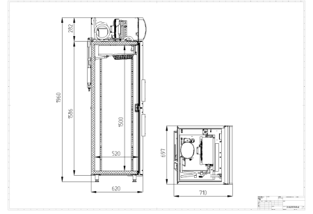 Шкаф морозильный Polair DB 105hd S