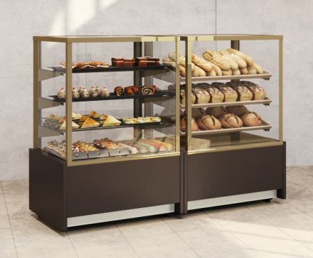 Витрина нейтральная Carboma KC70 N 0,9-1 LIGHT 0102-0109 (0,9 Cube)