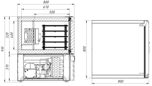 Шкаф шоковой заморозки Arkto SF5-G